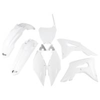 UFO Honda CRF 250R (18-21) CRF 450R (17-20) White Replica Plastic Kit