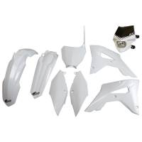 UFO Plastic Kit Honda CRF 250RX 450RX White