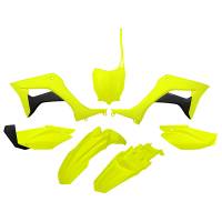 UFO Honda CRF 110F (19-23) Neon Yellow Replica Plastic Kit