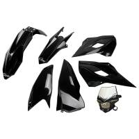 UFO Plastic Kit Husqvarna TE-TX FE Black