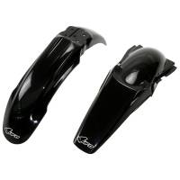 UFO Fender Kit Kawasaki KX 125 250 - Black