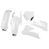 UFO KTM Plastic Kit White