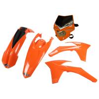 UFO Plastic Kit KTM EXC EXC-F Orange