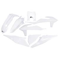 UFO Plastic Kit KTM SX-SXF White