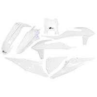 UFO Plastic Kit KTM SX-SXF White