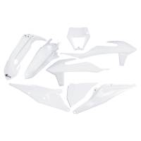 UFO KTM Plastic Kit White