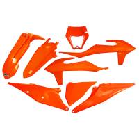 UFO KTM Plastic Kit - Neon Orange