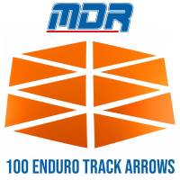 MDR Enduro Track Arrows - Neon Orange