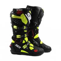 Sidi Crossfire 2 SRS Yellow Fluo Black Motocross Boots