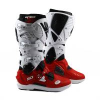 Sidi Crossfire 3 SRS Black Red White Motocross Boots