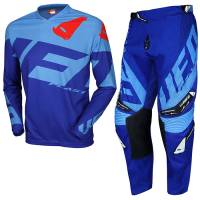 UFO Kids Mizar Blue Light Blue Motocross Kit Combo