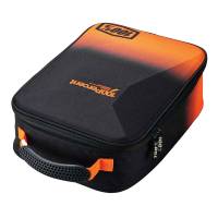 100% Crush Black Orange Goggle Case