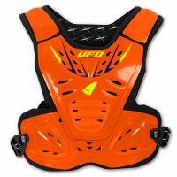 UFO Kids Reactor 2 Evolution Neon Orange Chest Protector