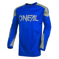 ONeal Matrix Ridewear Blue Grey Motocross Jersey