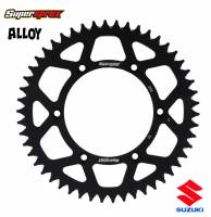 Supersprox Rear Sprocket Suzuki RM RMZ DRZ RMX - Black