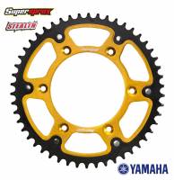 Supersprox Stealth Rear Sprocket Yamaha YZ YZF WRF in Gold