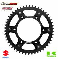 Supersprox Stealth Rear Sprocket Kawasaki in Black