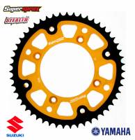 Supersprox Stealth Rear Sprocket Suzuki RM Yamaha YZ - Gold