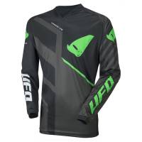 UFO Vanadium Black Neon Green Motocross Jersey