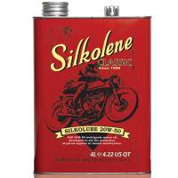Silkolene Classic Silkolube 20W-50 Mineral Engine oil for Cars & Motorbikes - 4 Litres