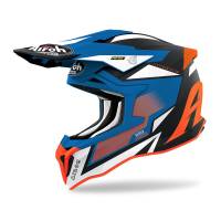 Airoh Strycker Axe Orange Blue Matt Helmet