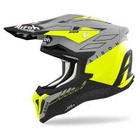 Airoh Strycker Skin Yellow Matt Motocross Helmet