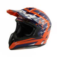 Airoh Starstruck Switch Blue Motocross Helmet