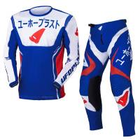 UFO Takeda Blue Red Motocross Kit Combo