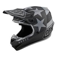 Troy Lee Designs SE4 Polyacrylite Freedom Black Grey Motocross Helmet