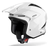 Airoh TRR2 Color White Gloss Trials Helmet