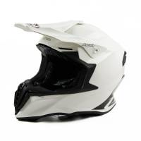 Airoh Twist Plain White Motocross Helmet