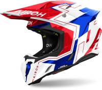 Airoh Twist 3 Dizzy Blue Red Gloss Helmet