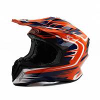Twist Mix Orange Gloss Helmet