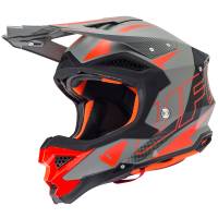 UFO Diamond Black Red Motocross Helmet