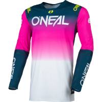 O'Neal Prodigy FIVE FIVE LE Navy Blue White/Pink Jersey