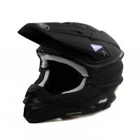 Shoei VFX-WR Plain Black Motocross Helmet