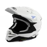 Shoei VFX-WR 06 Plain White Off-Road Helmet