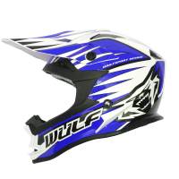 Wulfsport Advance Blue Motocross Helmet