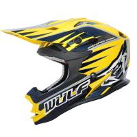 Wulfsport Advance Yellow Helmet