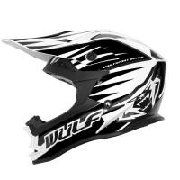 Wulfsport Advance Black Motocross Helmet
