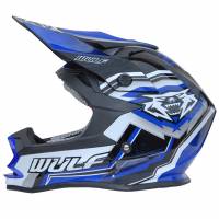 Wulfsport Vantage Blue Motocross Helmet