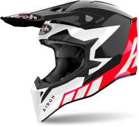 Wraap Reloaded Red Gloss MX Helmet
