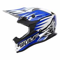 Wulfsport Kids Advance Blue Motocross Helmet