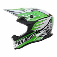 Wulfsport Kids Advance Green Motocross Helmet