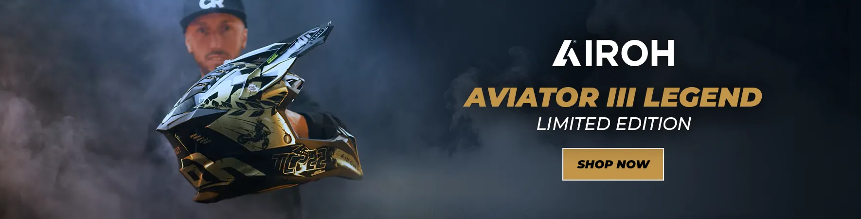 Airoh aviator 3 legend mx helmet